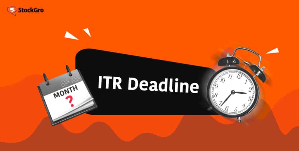 ITR filing deadline 