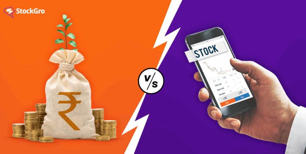 mutual funds vs stocks