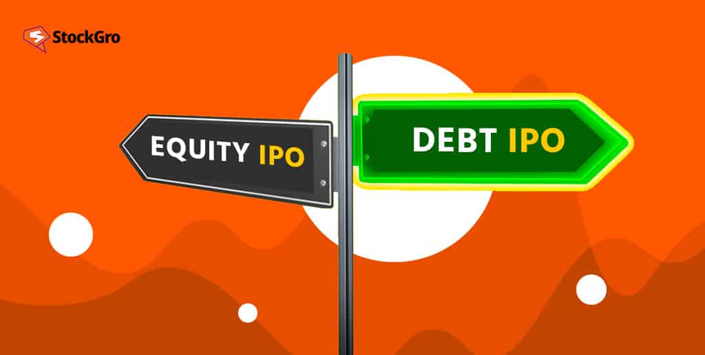 difference between debt and equity ipo