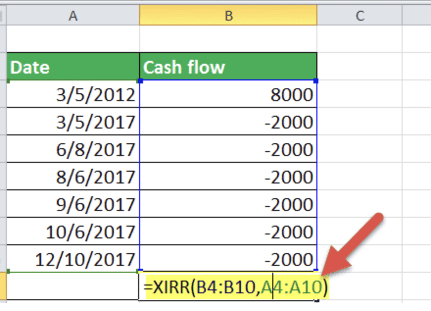 xirr calculator