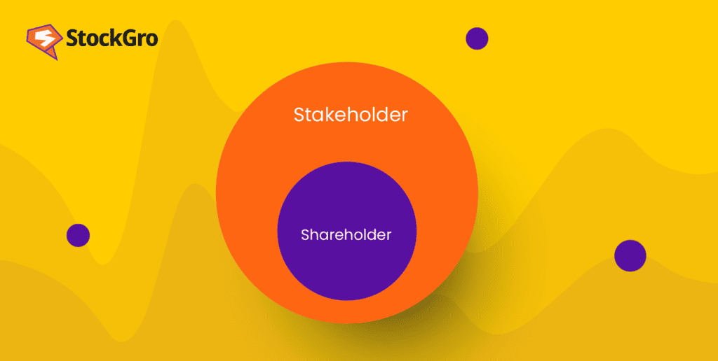 difference between shareholder and stakeholder