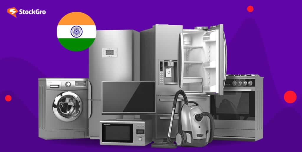 home appliances sector in india