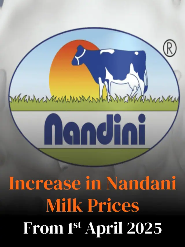 Increase in Nandani Milk Prices