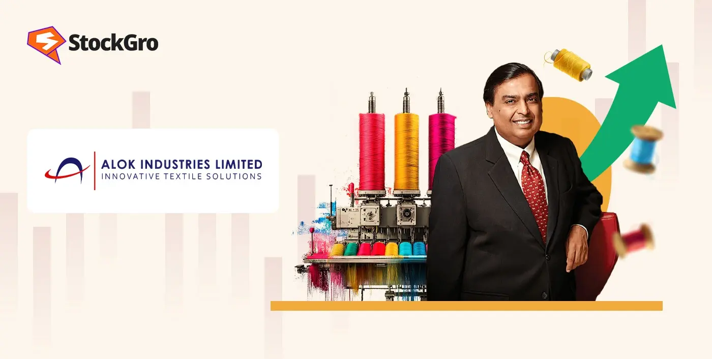 Alok Industries breaks losing streak after Q4 results