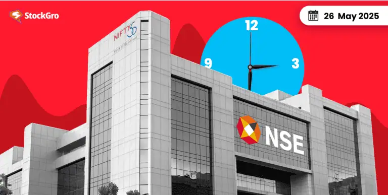 What happened in the Indian stock market today (26th May 2025)?