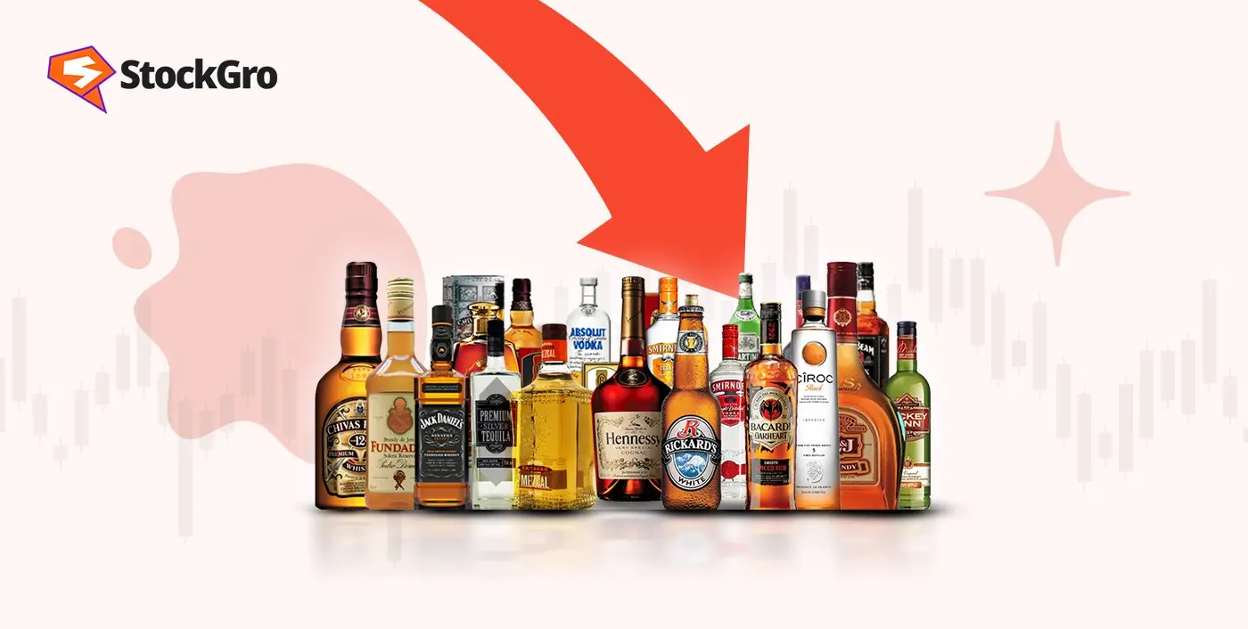 Liquor Stocks fall after Maharashtra Excise Duty Hike