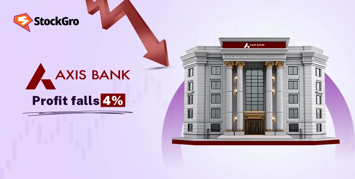 Axis Bank Q1 FY26 Results: Profit Falls 4% on Rise in Bad Loans