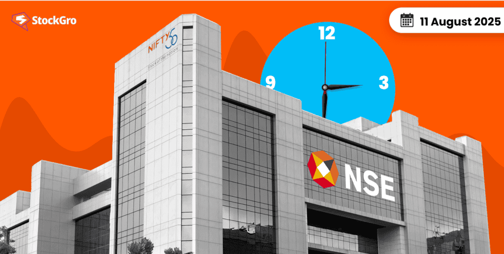 What happened in the Indian stock market today (11th Aug 2025)?