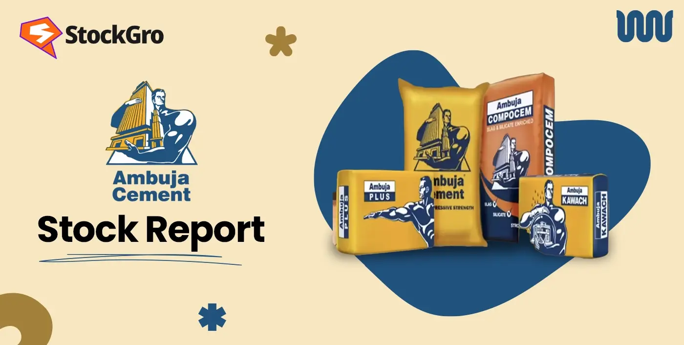 Ambuja Cements share price