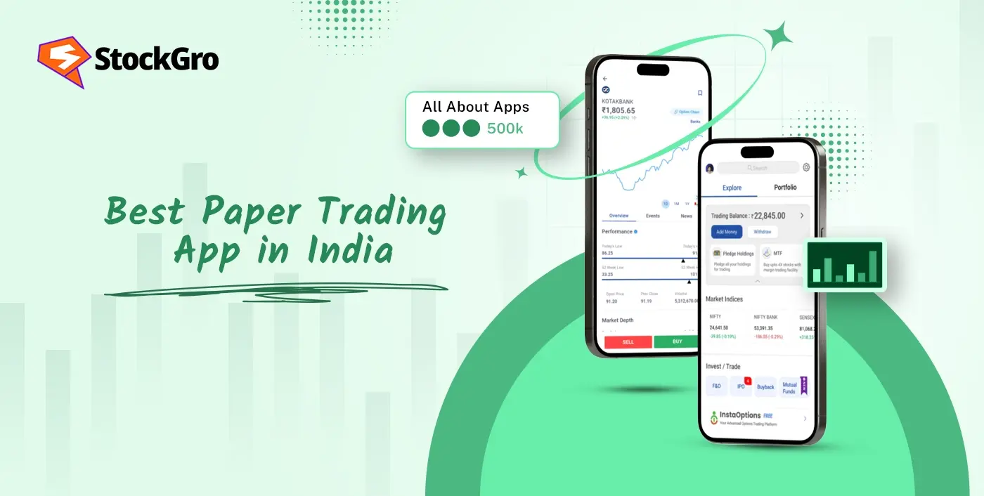 best paper trading app in India
