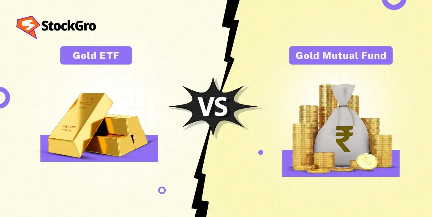 gold etf vs gold mutual fund