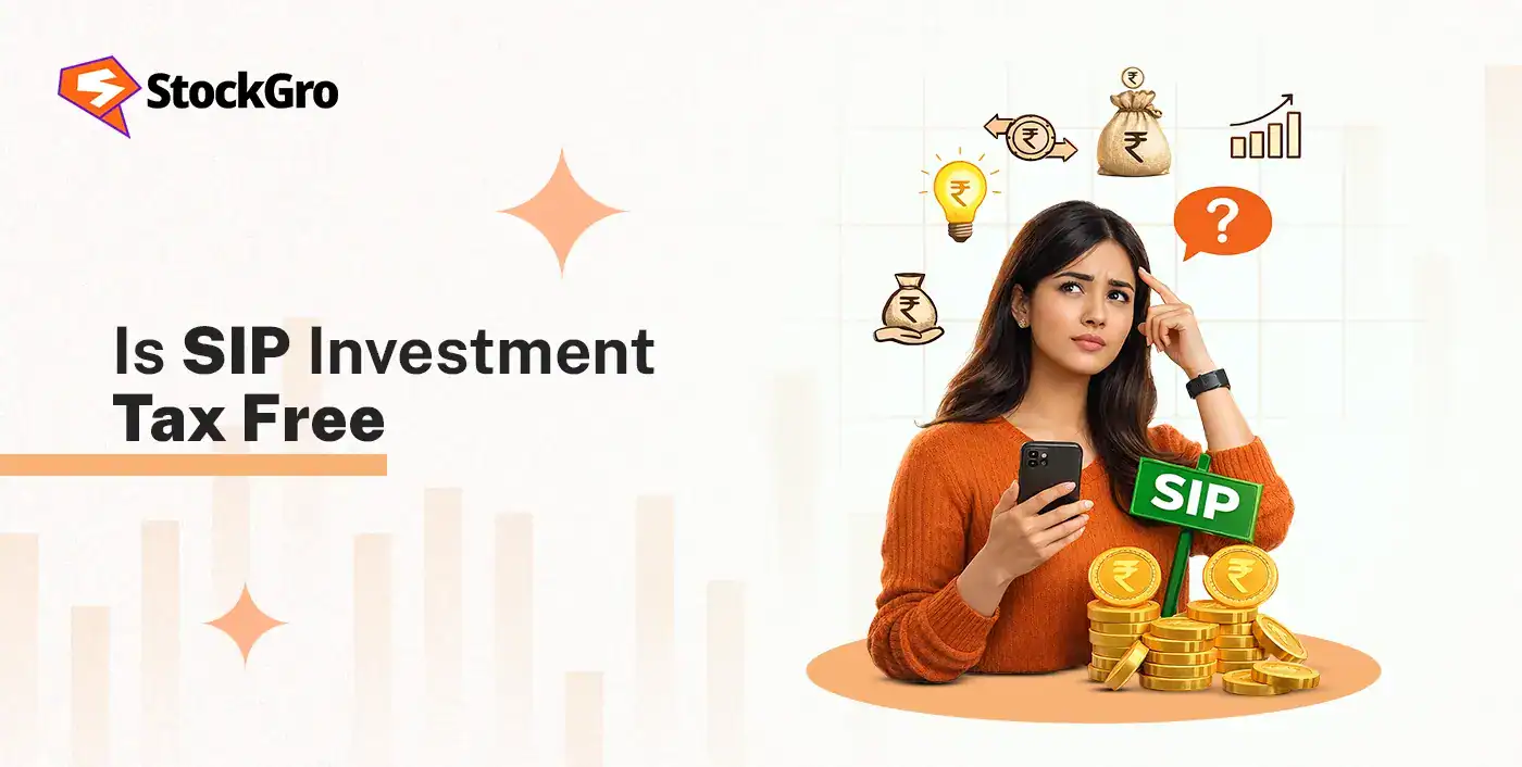 is sip investment tax free