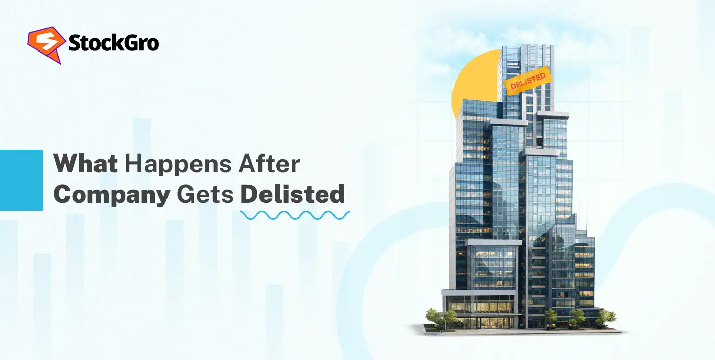 What happens after a company gets delisted