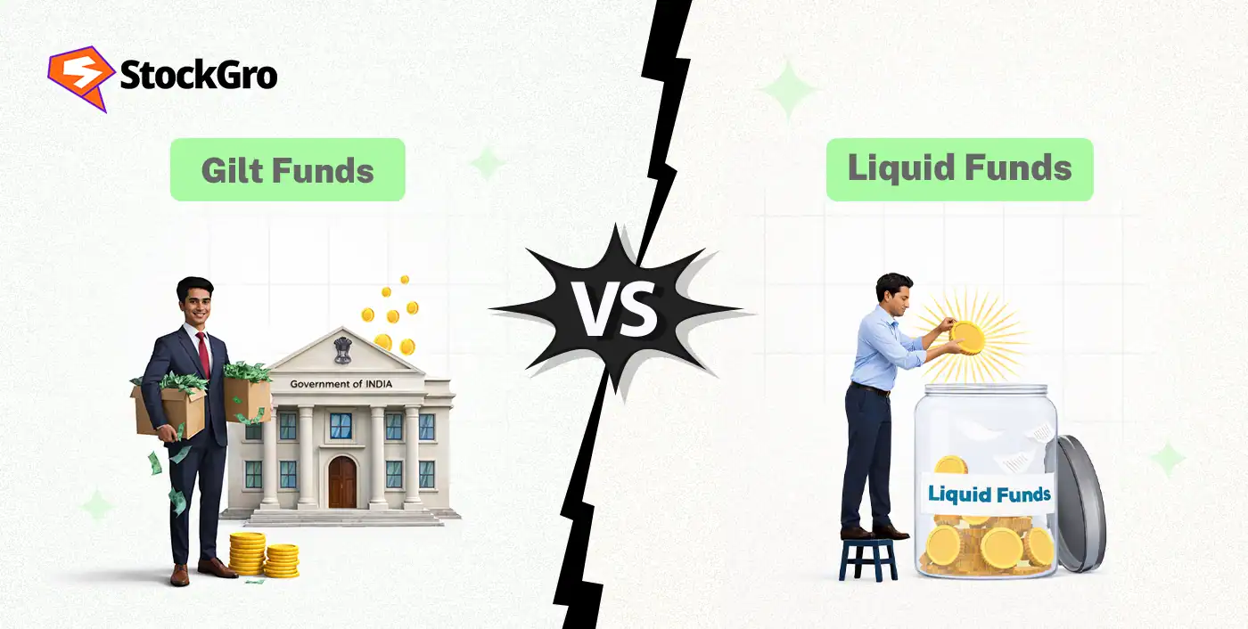 gilt funds vs liquid funds