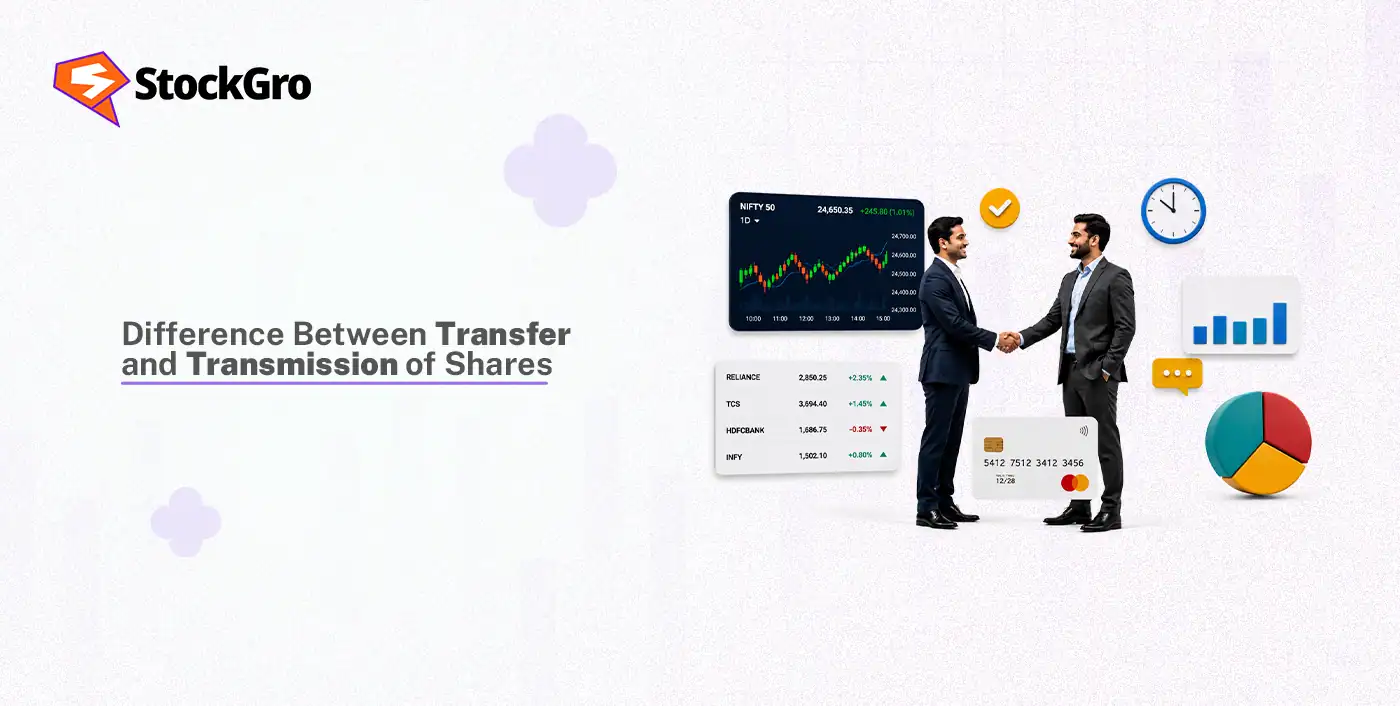 difference between transfer and transmission of shares