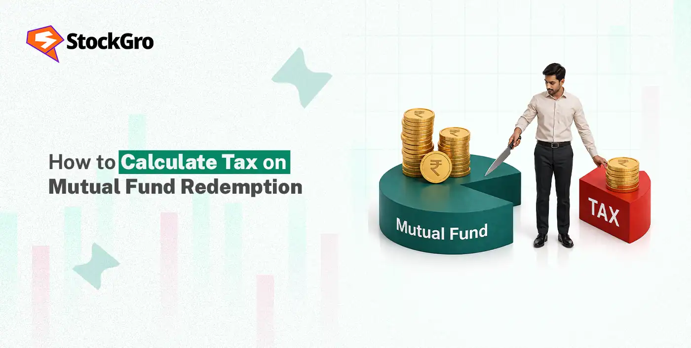 how to calculate tax on mutual fund redemption