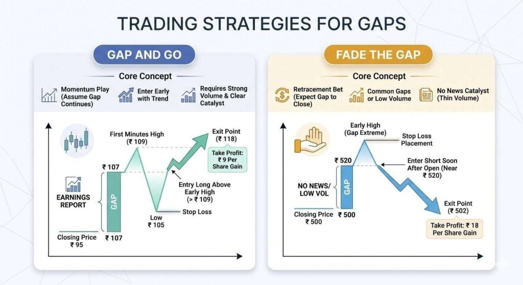 Trading strategies gor gaps