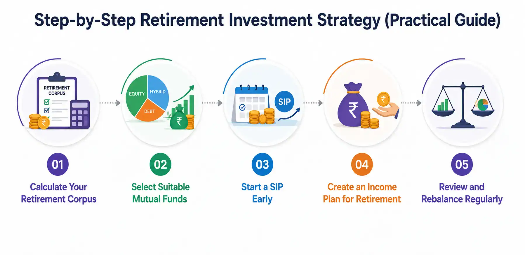 RETIREMENT PLANNING STEPS