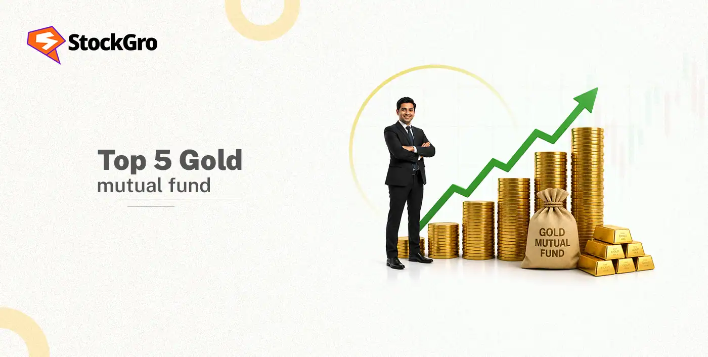 top 5 gold mutual funds in india