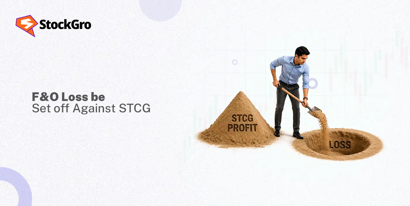 can f&o loss be set off against stcg