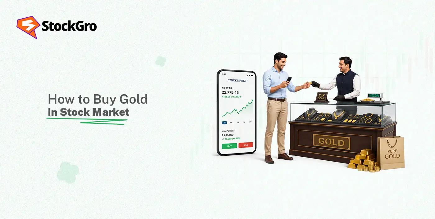 how to buy gold in stock market