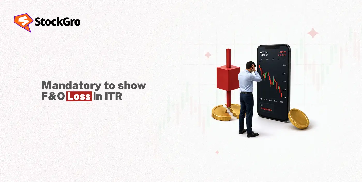 is it mandatory to show f&o loss in itr
