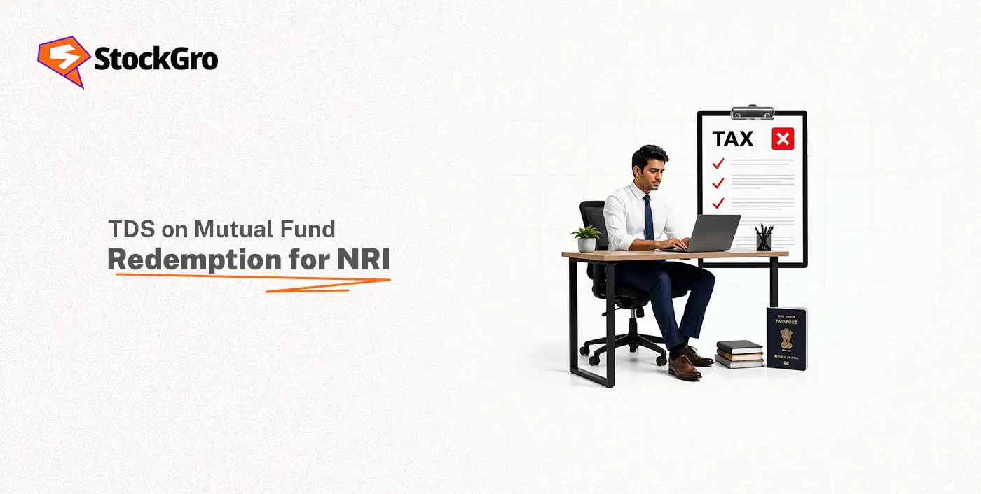 tds on mutual fund redemption for nri