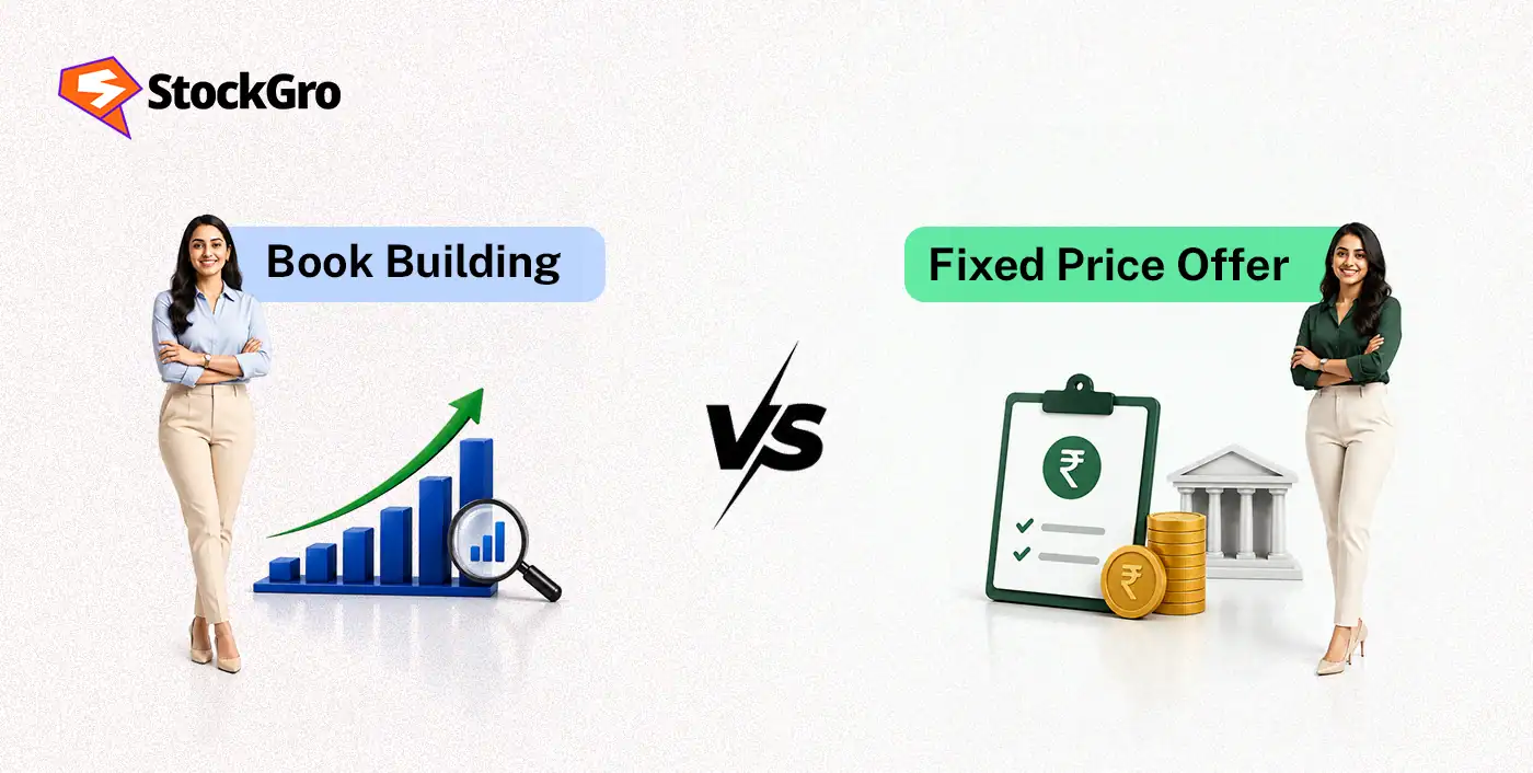 book building vs fixed price offer