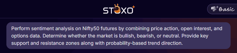 Stoxo simplifies market sentiment analysis and trend detection, providing traders with actionable insights for informed decision-making.