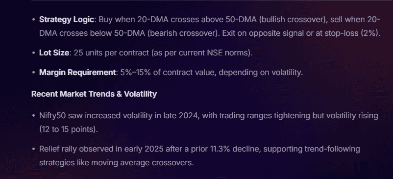 Stoxo provides investors with insights into historical strategy performance and forward-looking simulations to evaluate futures trading strategies.