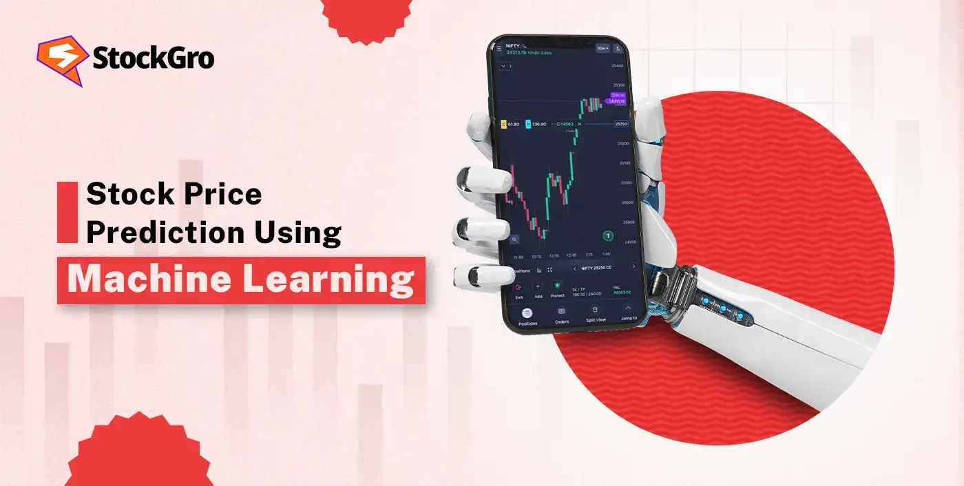 stock price prediction using machine learning